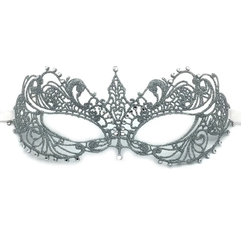 Gold and Silver Lace and Diamo - Respirator Half Face 评论和价格