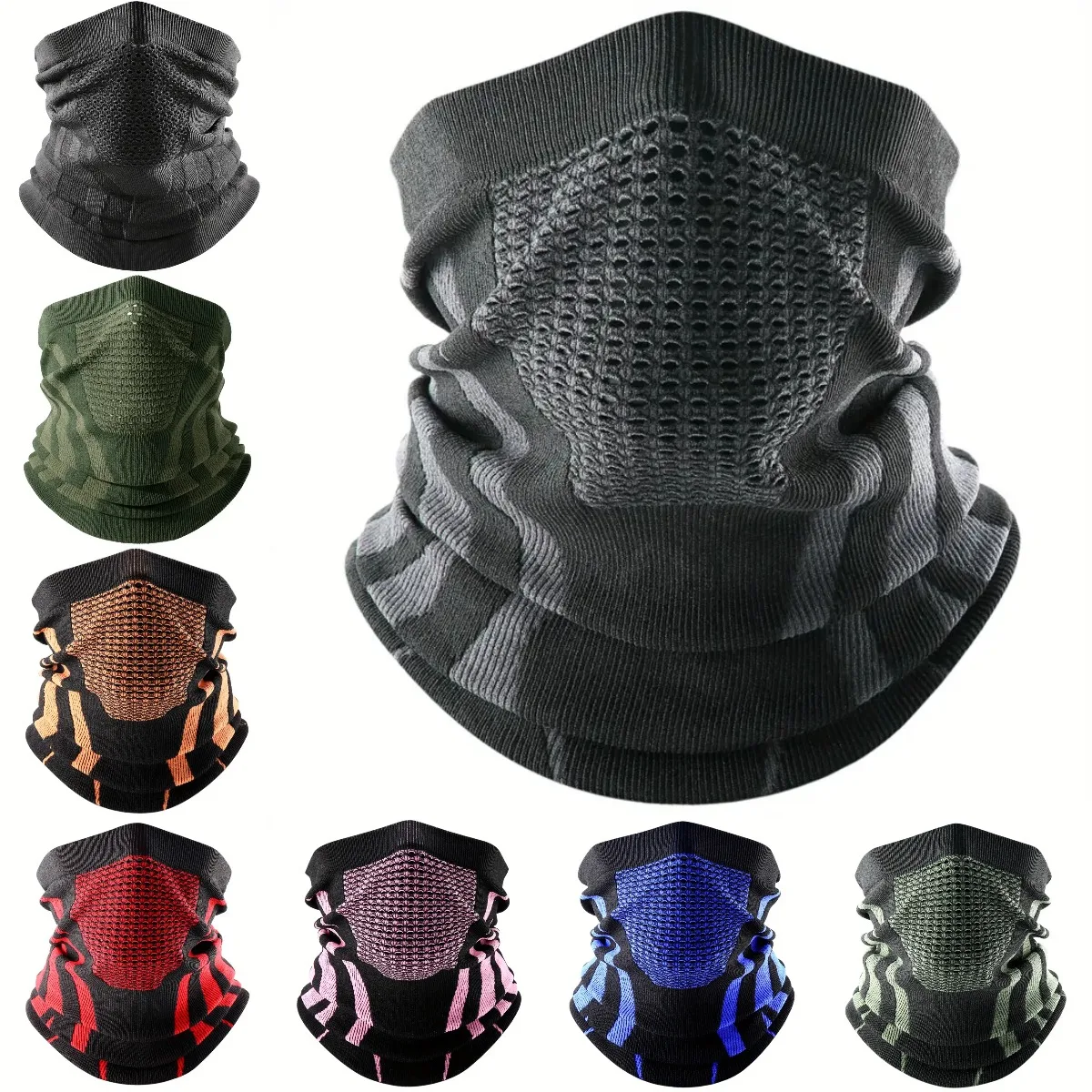 Colors Winter Breathable Comfo - Neck Gaiter Face Cover 评论和价格