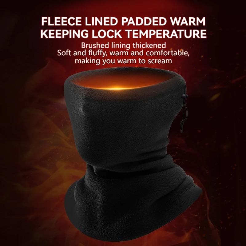 Winter Neck Warmer Gaiter Scar - Respirator Half Face 评论和价格